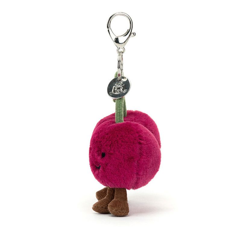 Jellycat Amuseables Cherries Nøglering Bag Charm
