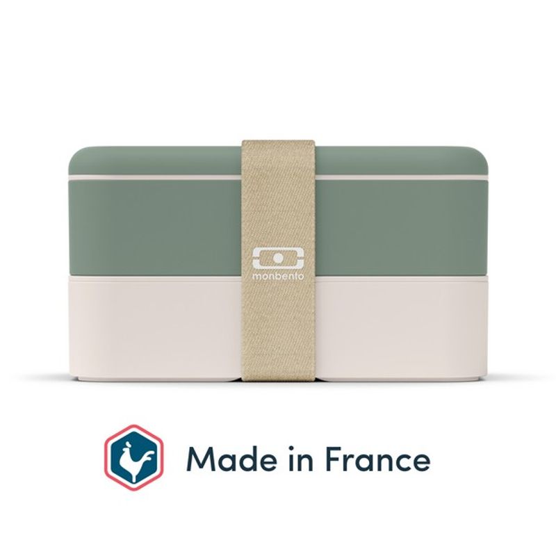 Monbento Matboks Sett Original, Green Natural