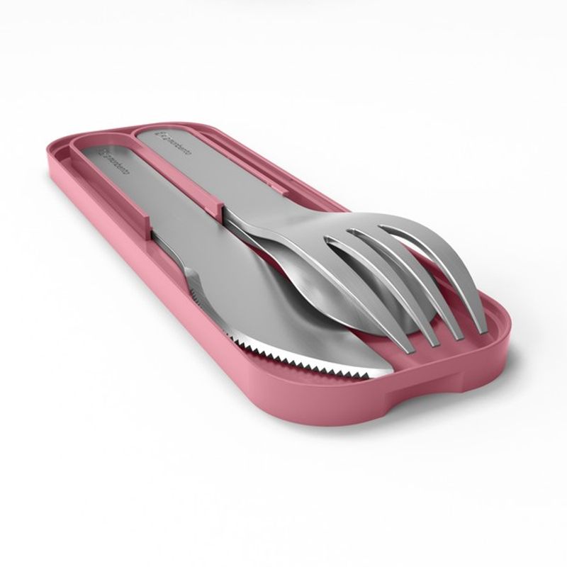 Monbento Pocket Bestikk, Pink Blush