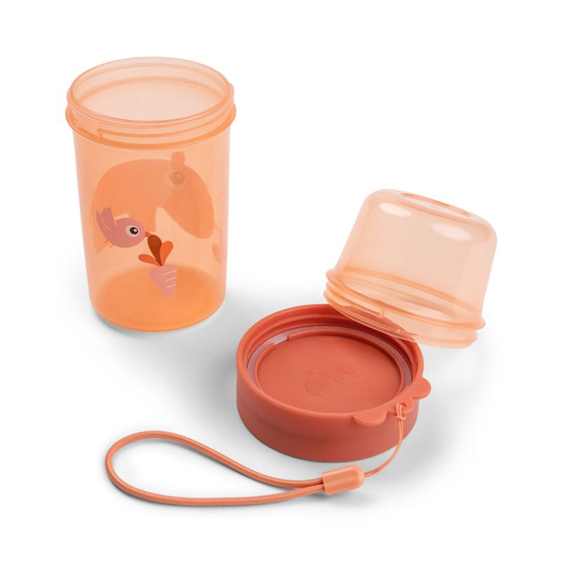 Done By Deer To go 2-way snack container L Ozzo