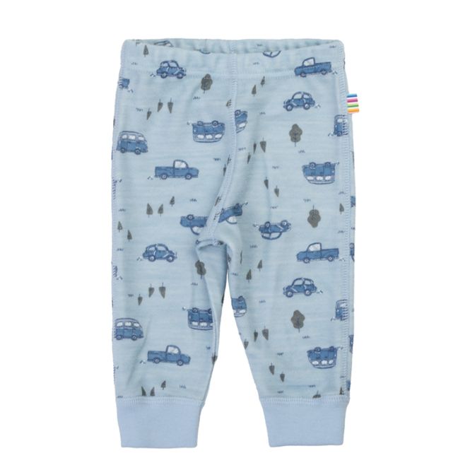 Hovedbilde JOHA CARS LEGGINGS I ULL/BAMBUS, Blå