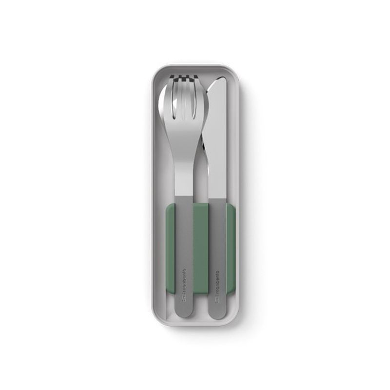Monbento Matboks Sett Original, Green Natural
