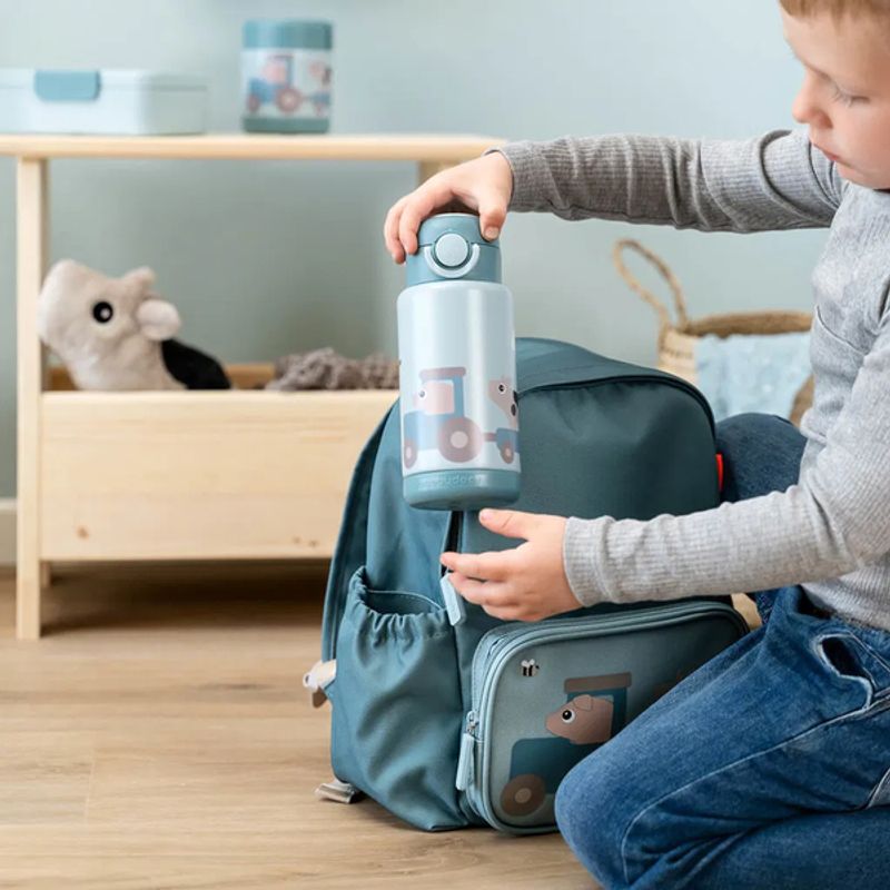 Done By Deer Termoflaske Tiny Farm Blå