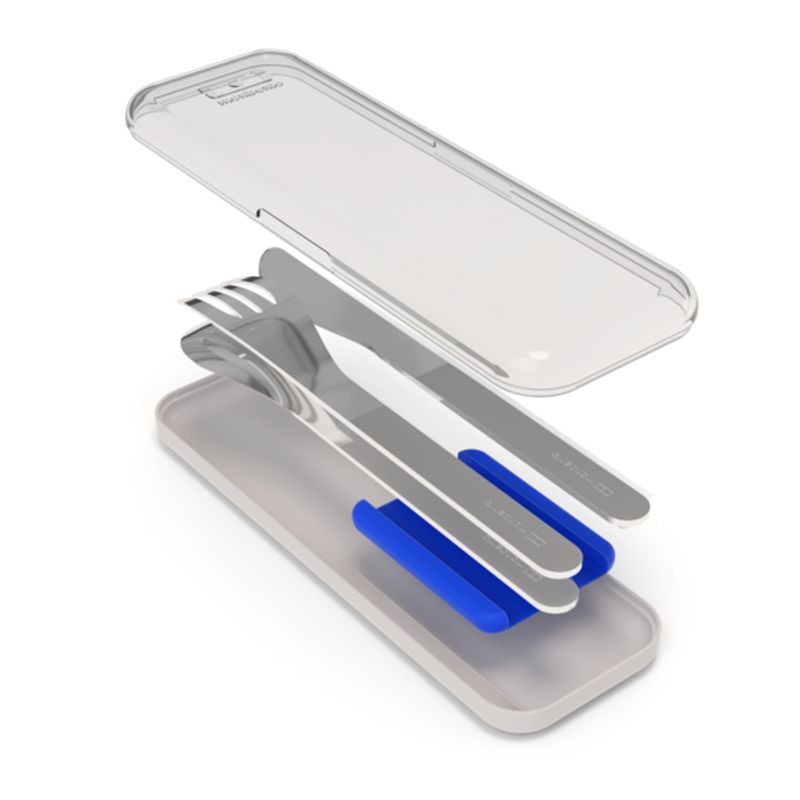 Monbento Slim Box Bestikk, Blue