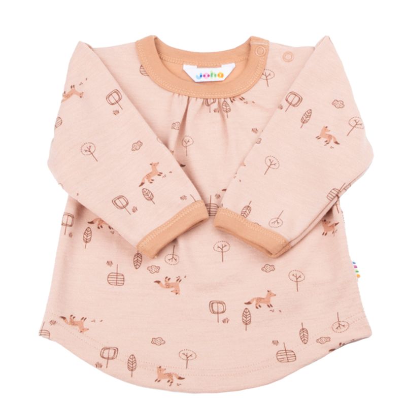 JOHA FOX GENSER I ULL/BOMULL, Peach