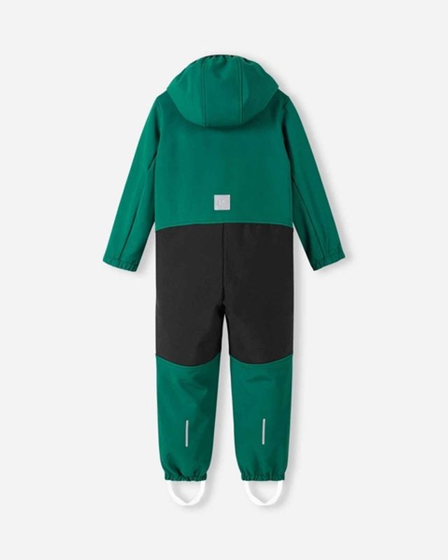 Reima Softshelldress Barn Nurmes, Deeper Green