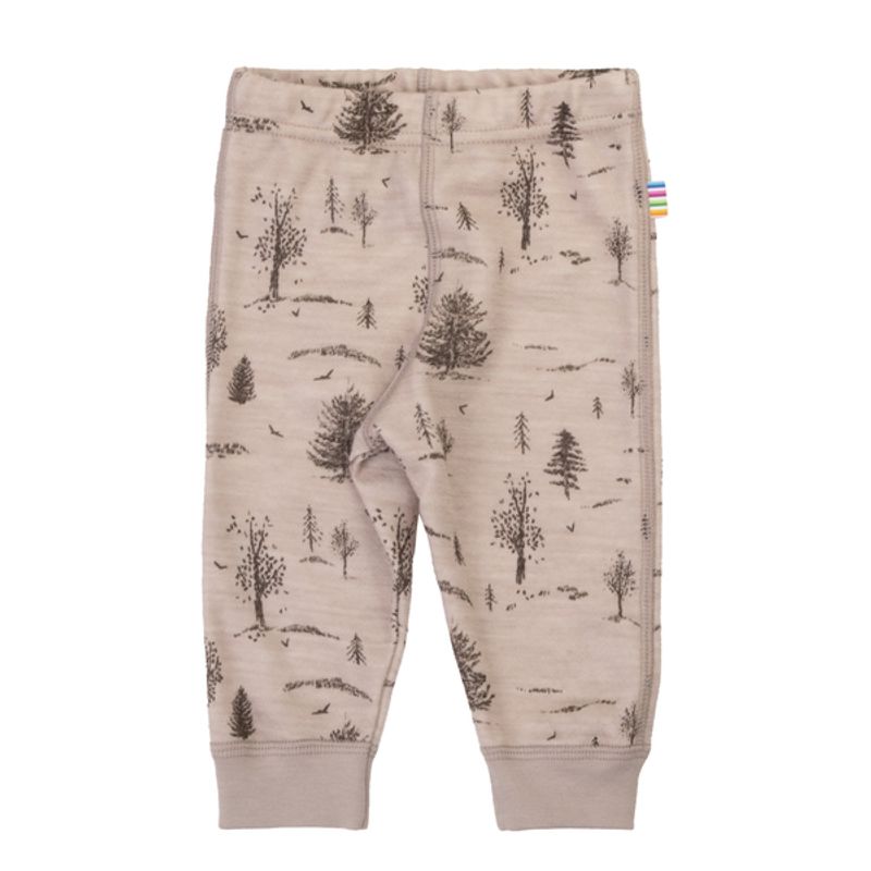 JOHA FOREST LEGGINGS I ULL/BAMBUS, Beige