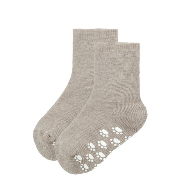 Hovedbilde JOHA Antisklisokker, Beige Melange
