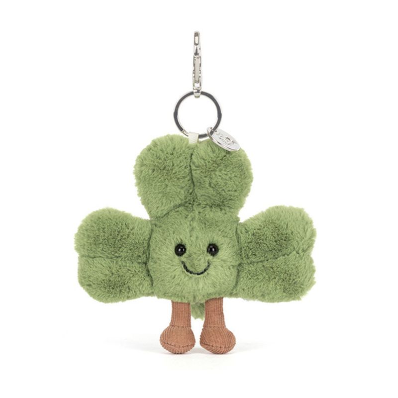 Jellycat Amuseables Siofra Shamrock Nøglering Bag Charm