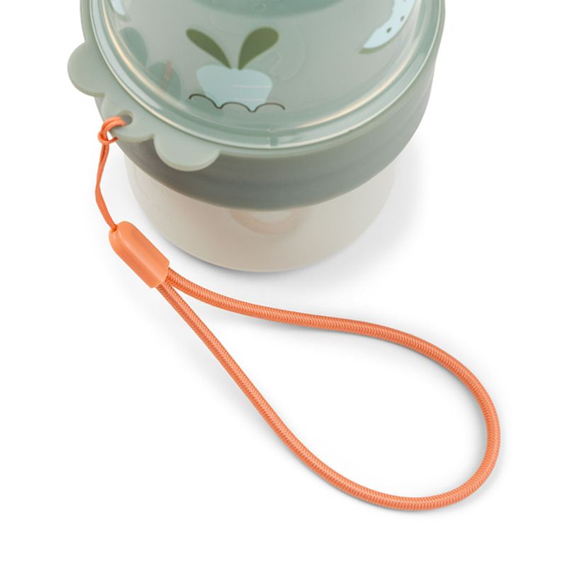 Done By Deer To go 2-way snack container Birde, Green
